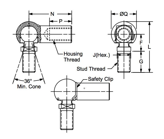 SSDMCS-10 dimensional drawing