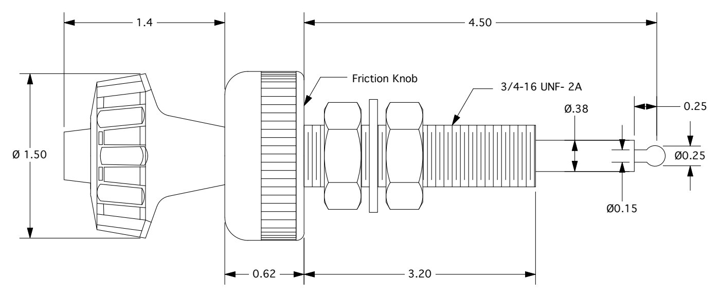 VHC-B dimensional drawing