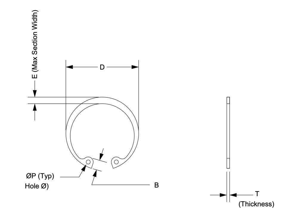 SR-04 dimensional drawing