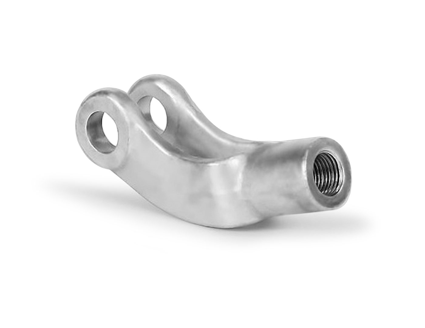 Bent yoke end