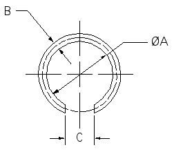DHC-5 dimensional drawing