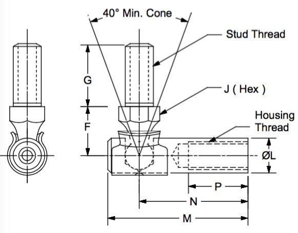 MDB-3-3 dimensional drawing