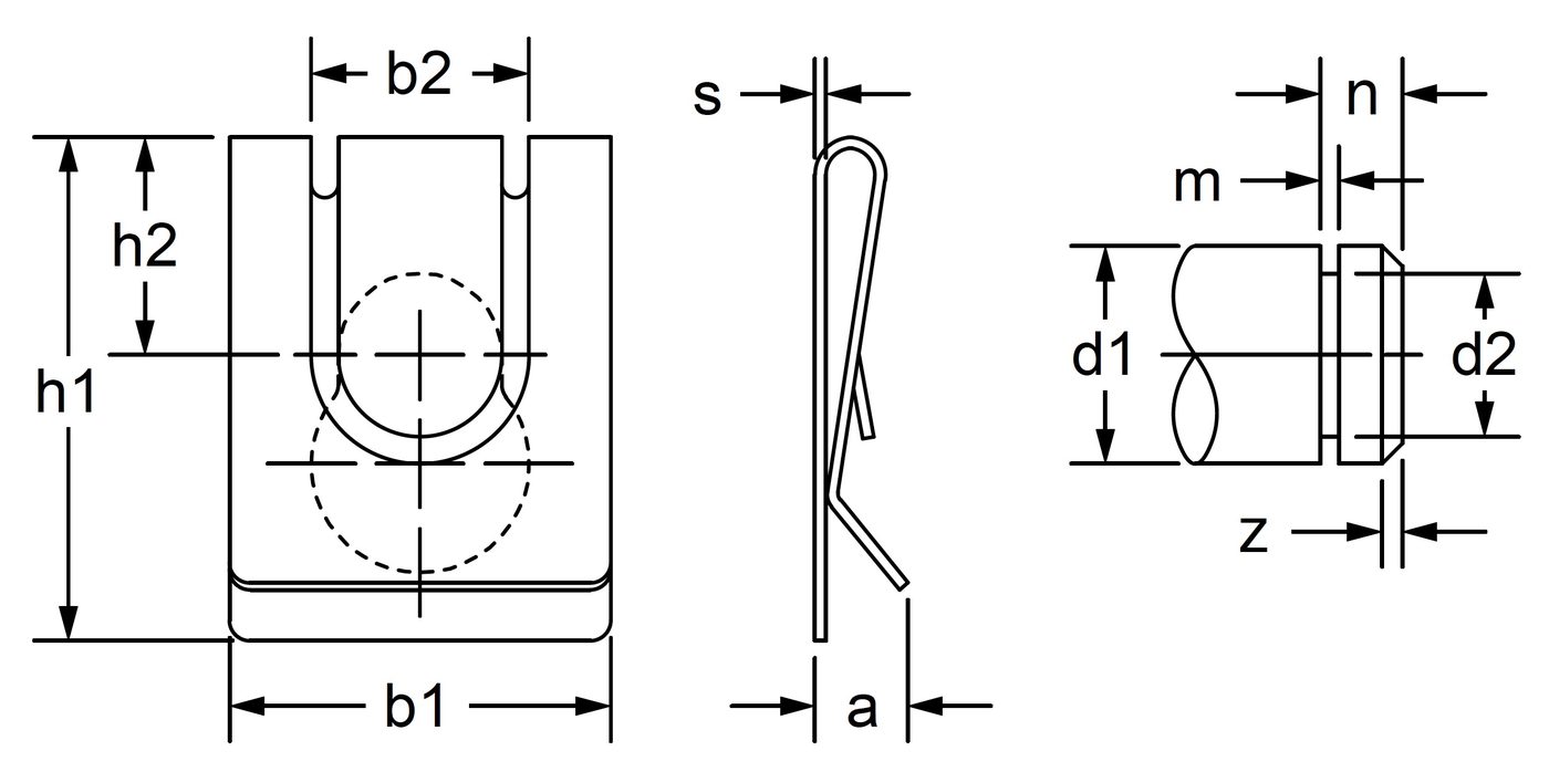 BC-4-ZCHF dimensional drawing