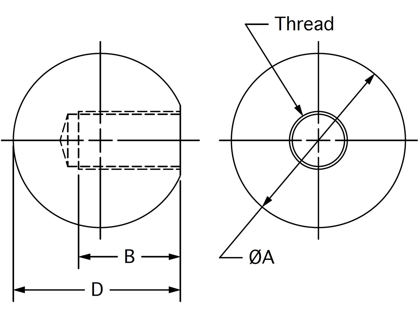 RBK-313F-1 dimensional drawing