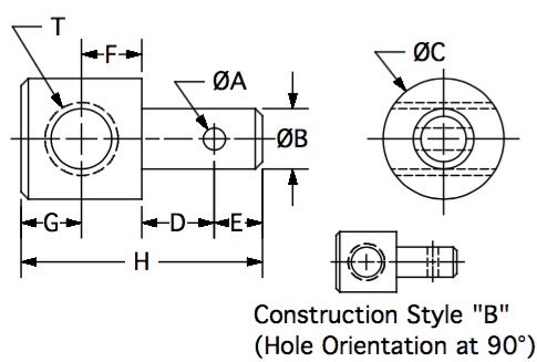 S375C696-129 ZY dimensional drawing