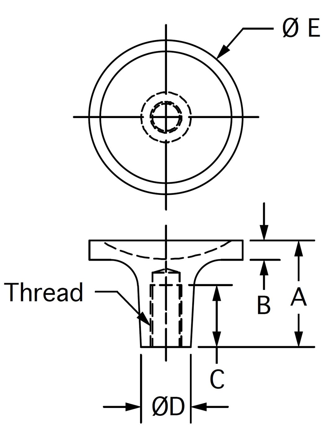 KRT-187 dimensional drawing