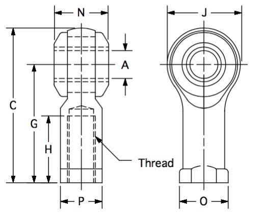 MFIR-6 dimensional drawing
