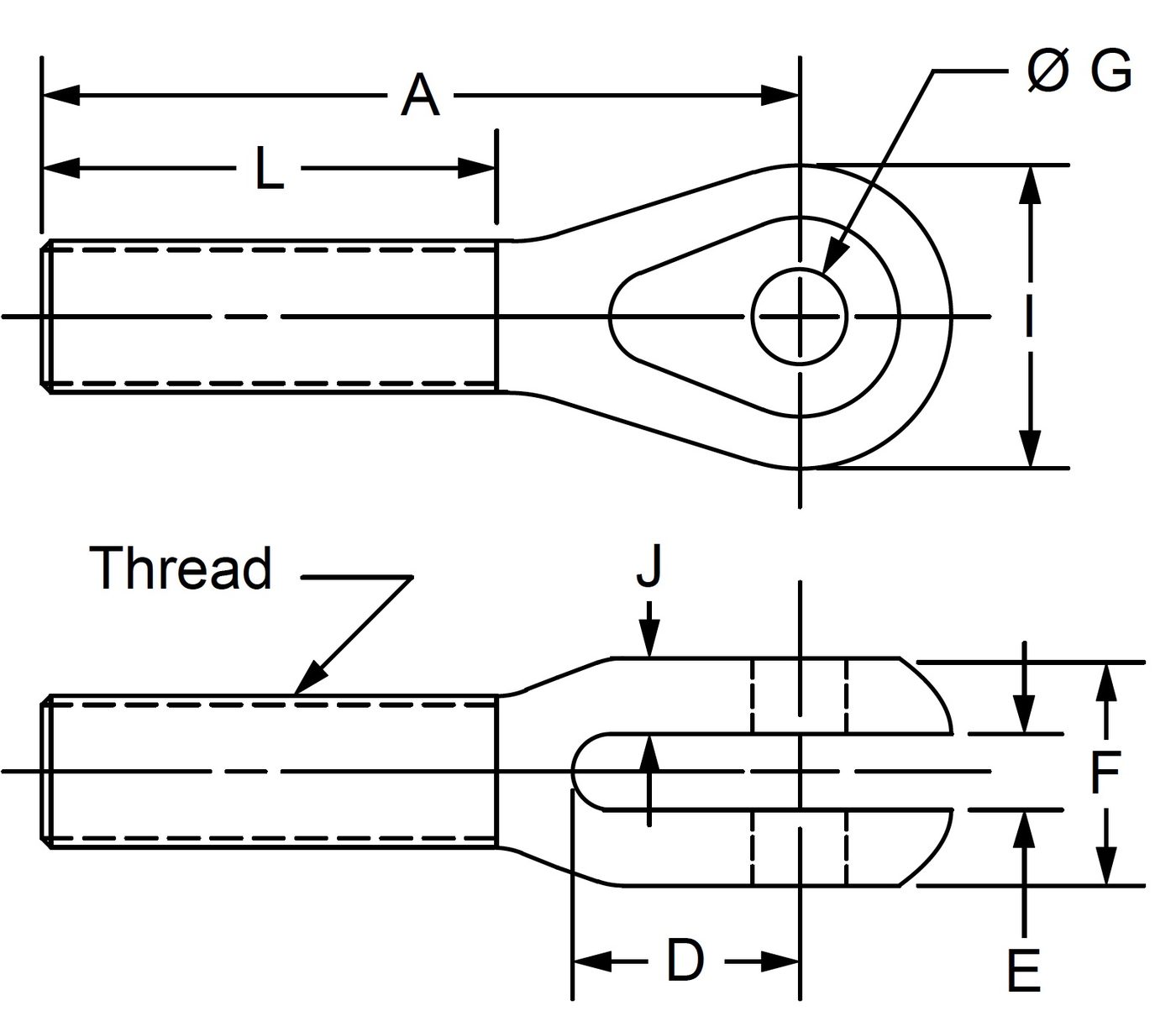 PMCL-3 dimensional drawing
